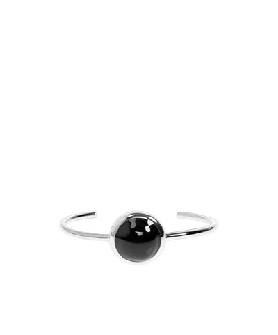 Marni Open-bangle Bracelet In Black