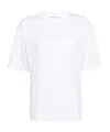 Marni Padded-logo Organic-cotton T-shirt In White