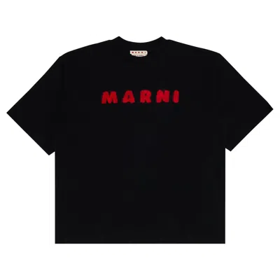 Pre-owned Marni Organic Compact Jersey T-shirt 'black' | Men's Size 46