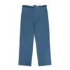 Marni Organic Cotton Gabardine Pant In Blue