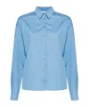 Marni Organic Cotton Shirt In Blue