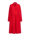 Marni Cotton Midi Dress In Red
