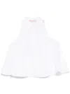 Marni Organic Cotton Tank Top In White