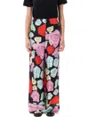 Marni Women's Orion Print Palazzo Trousers | Size 42 | 25ppama0335i0utsg30 Color Orn99