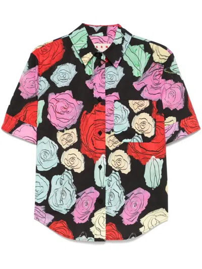 Marni Orion Shirt In 黑色