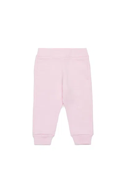 Marni Babies'  Outline Branded Jogger Pants In Pink