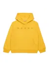 Marni Felpa Con Logo  Outline In Yellow