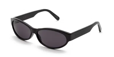 Marni Ouzoud Black Zbu Men's Sunglasses Black Size 62