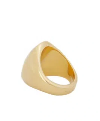 Marni Oval Ring In Yellow