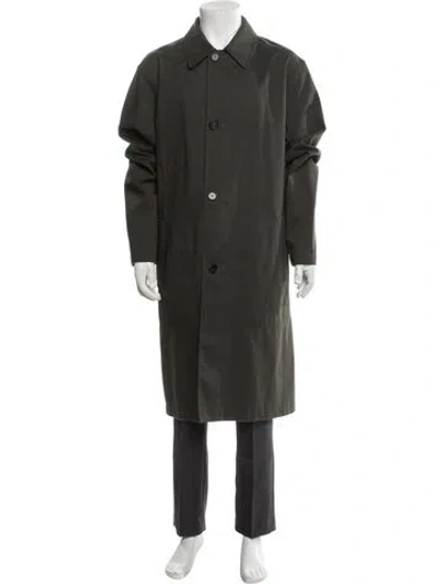 Pre-owned Marni Overcoat In Green