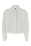 Marni Oversize Poplin Shirt In White