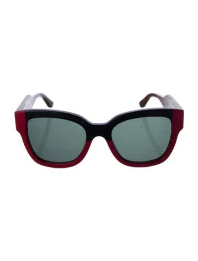 Pre-owned Marni Oversize Tinted Sunglasses