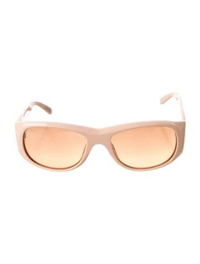 Pre-owned Marni Oversize Tinted Sunglasses In Pink