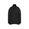 Marni Oversized Black Jacket With High Collar In Black