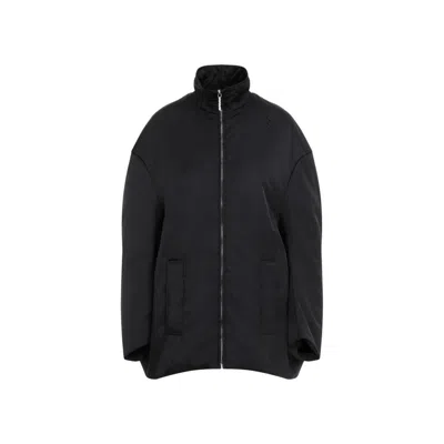 Marni Oversized Black Jacket With High Collar