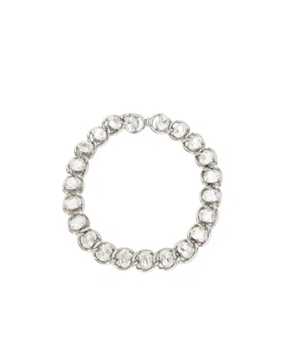 Marni Oversized Cable-link Necklace In White