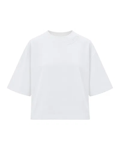 Marni Oversized Cotton T-shirt In White