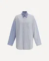 Marni Striped Shirt With Oversized Fit And Front Pocket
