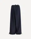 Marni Oversized Wide Leg Pants In Blue
