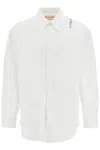 Marni "oxford Shirt With Pocket Detail In White