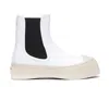 Marni Pablo Ankle Boots In Luxurious Nappa Leather In Lilywhite