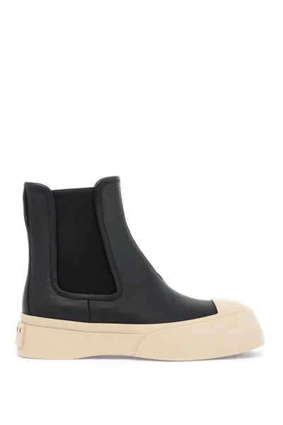 Marni Pablo Chelsea Boots In Black