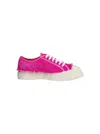 Marni Man Sneakers Fuchsia Size 8 Leather In Pink