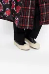 Marni Pablo Leather And Shearling Clog In Black