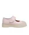 Marni Pink Pablo Mary Jane Ballerina Flats In Nude