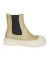 Marni Chunky Sole Chelsea Boot With Elastic Panels In Nude