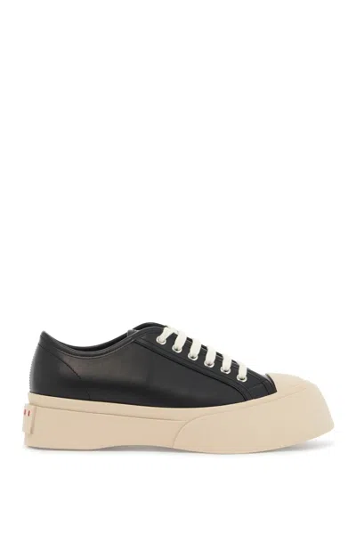 Marni Pablo Leather Sneakers In Seven Men