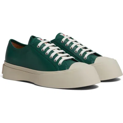 Marni Pablo Low Top Sneaker In Forest Green