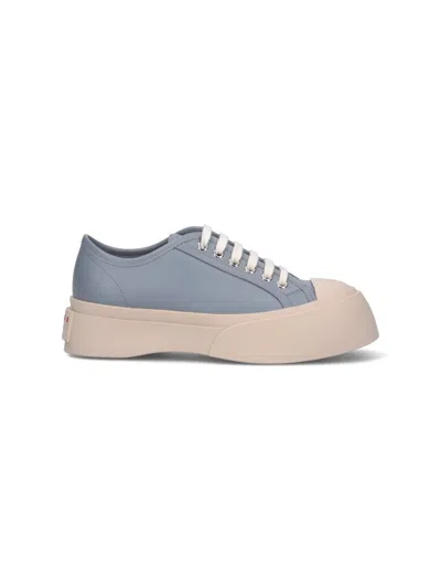 Marni "pablo" Low-top Sneakers In Light Blue