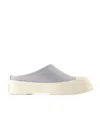 Marni Platform Clog Sneakers Dolphin In White