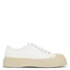 Marni Pablo Nappa Leather Sneakers In White