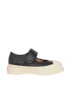 Marni Pablo Mary Jane Nappa Leather Sneakers