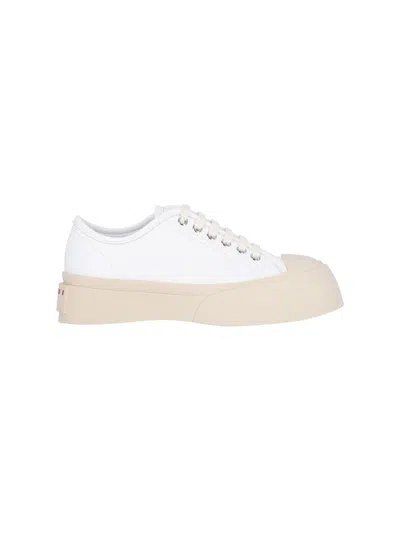 MARNI PABLO" PLATFORM SNEAKERS - WHITE