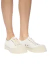 Marni Sneakers Donna Pelle Bianco In White