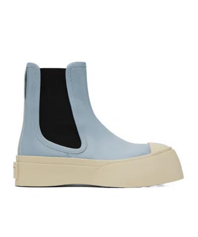 Marni Pablo Short Boots In Nude