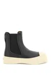 Marni Chelsea Boot Pablo In Black Leather In Black