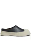 Marni Black Pablo Sabot Slip-on Loafers In Black