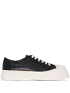 Marni Pablo Leather Sneakers In Seven Women