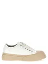 Marni Pablo Nappa Leather Sneakers In White