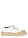 Marni Pablo Nappa Leather Sneakers In White