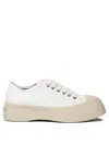Marni Sneakers Donna Pelle Bianco In White