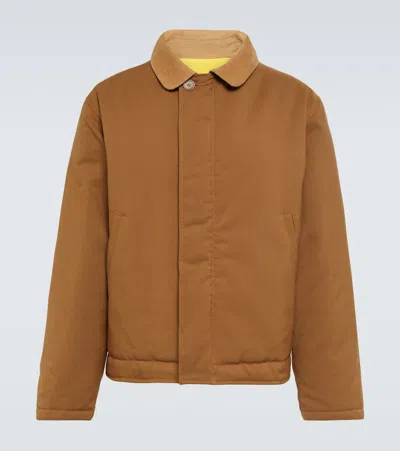 Marni Jacke Aus Einem Baumwollgemisch In Lom20 Earth Of Siena
