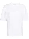 Marni Padded-logo Organic-cotton T-shirt In White