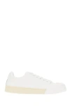 Marni Painted Mini Leather Snaker In White