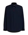 Marni Cool Wool Shirt With Contrast Stitching Shirt And Blouse Black In Black