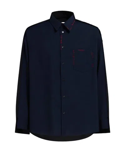 MARNI MARNI RAW CUT BOXY SHIRT